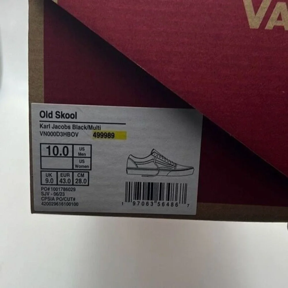 Karl Jacobs x Vans Old Skool‎ Dream SMP Skate Exclusive Shoe NWB Men 10